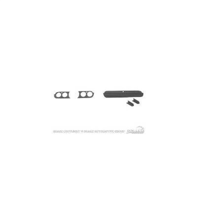 Instrument Bezel & Glove Box Cover Inserts 1965-1966 Ford Mustang