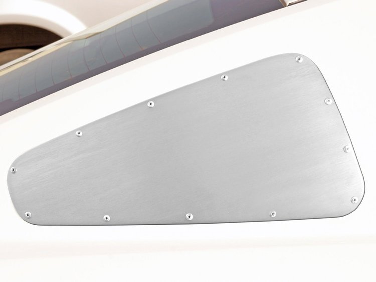 Quarter Glass Window Block Off Covers