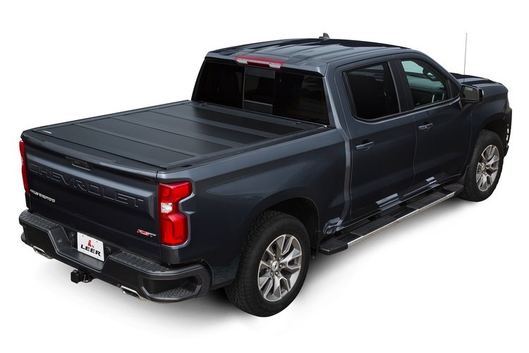HF650M Hard Quad-Folding Tonneau Cover Fits Select Toyota Tacoma [Bed Length: 6 ft.]