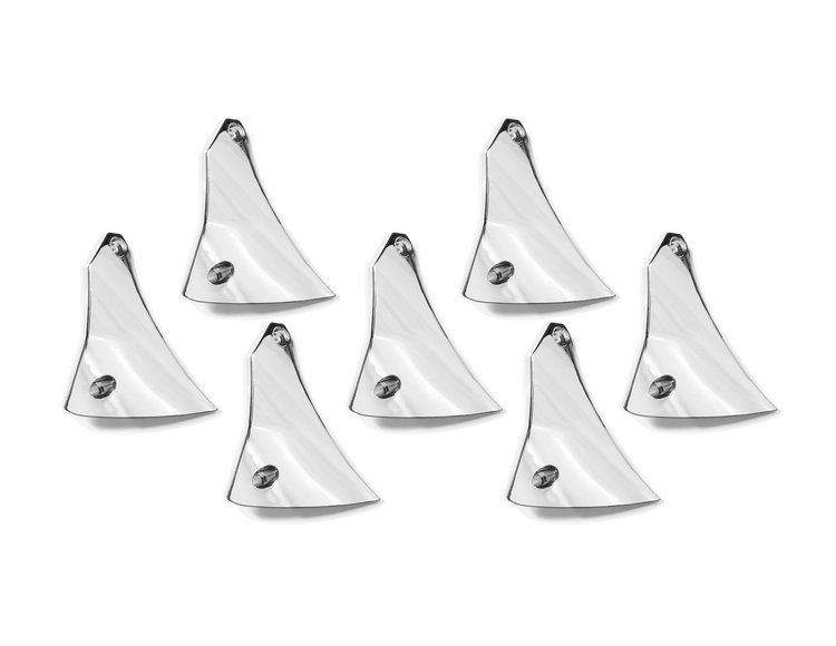GD01-Series Wheel Insert, Fits Wheel Size: 22 x 12 in., Direction: Right [Chrome]