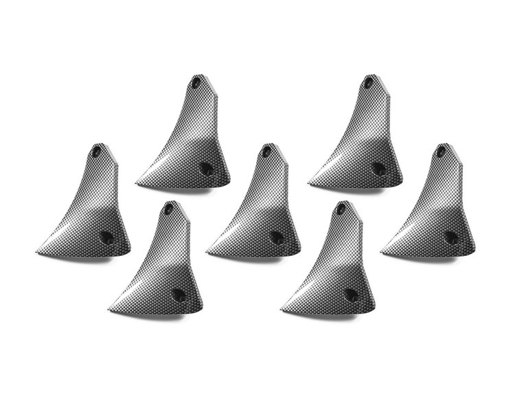 GD01-Series Wheel Insert, Fits Wheel Size: 20 x 9 in., Direction: Left [Carbon]