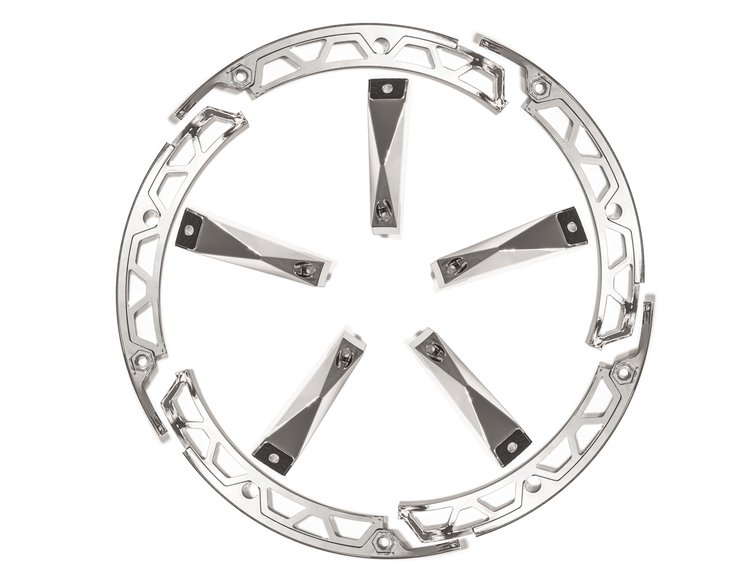 GD04A-Series Wheel Insert, Fits Wheel Size: 20 x 9 in., Direction: Non-Directional [Chrome]