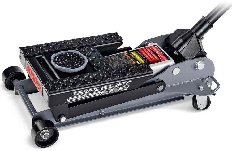 Triple Lift Floor Jack 3,000 lb. Capacity