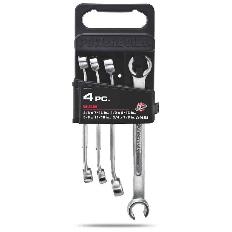 SAE FLARE NUT WRENCH SET
