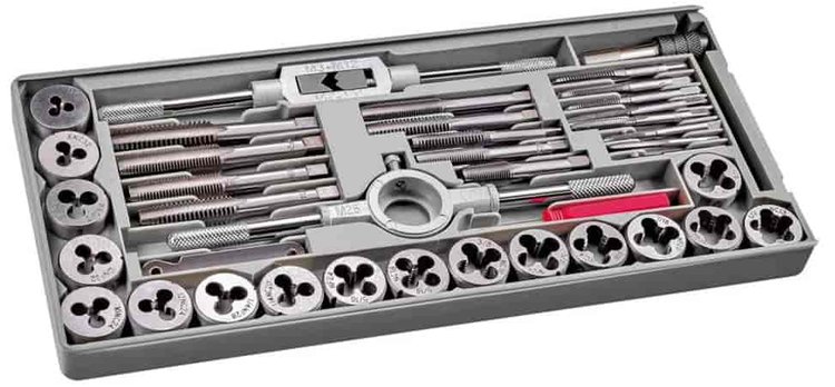 40-Piece SAE Tap and Die Set