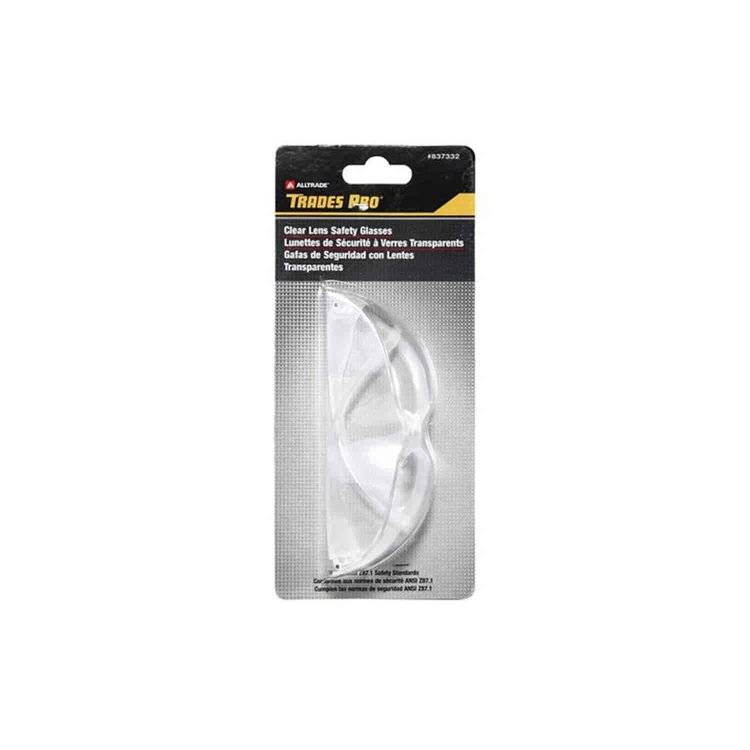 SAFETY GLASSES CLEAR LENS