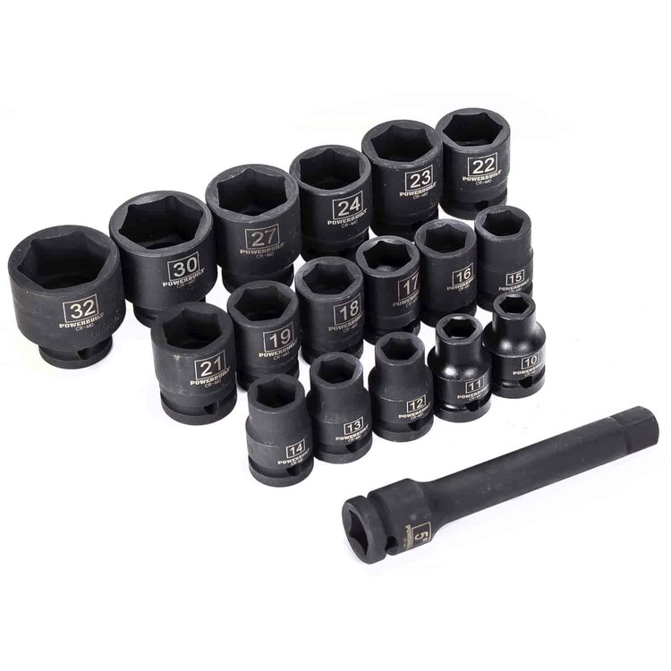 METRIC IMPACT SOCKET SET