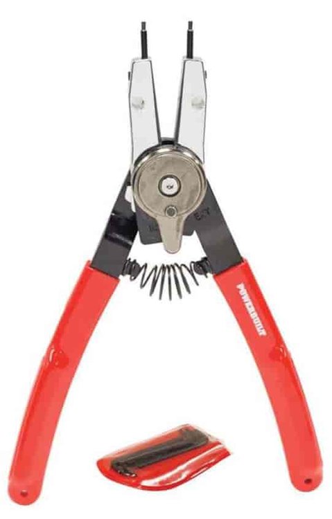 7 in. Combo Switch Internal/External Snap Ring Pliers