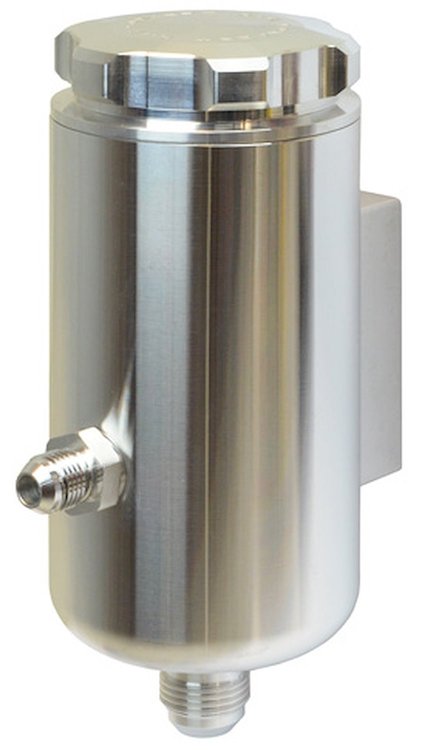 A1650M Hydroboost Power Steering Reservoir Remote, Dual -6AN Return [Machined]