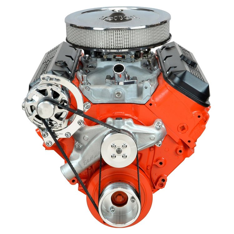 BCB02P Basic-Series Pulley Kit for Big Block Chevy, Alternator Only [Polished]