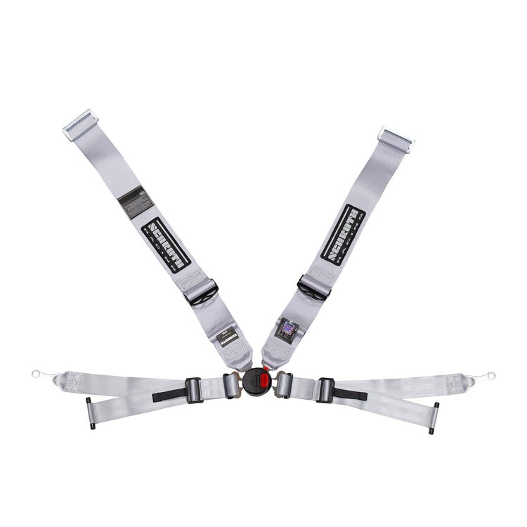 SR 91310-9-31 Profi II ASM FE Pull Down Laps Harness, Left/Driver Side [Silver]