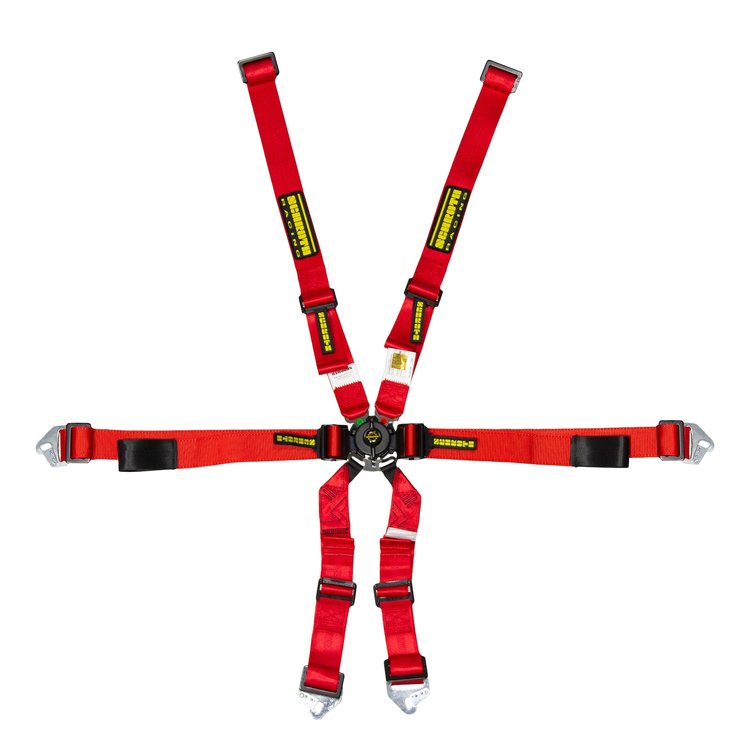 SR 94510-2 Enduro 2x2 Harness, 2 in. Width [Red]