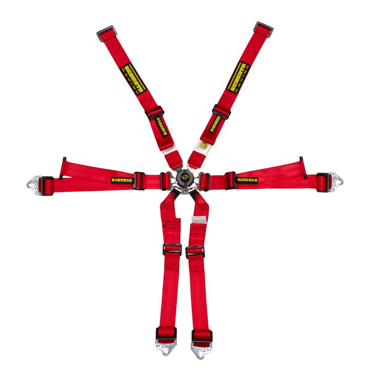 SR 94530-2 Flexi 2x2 Harness, 2 in. Width [Red]