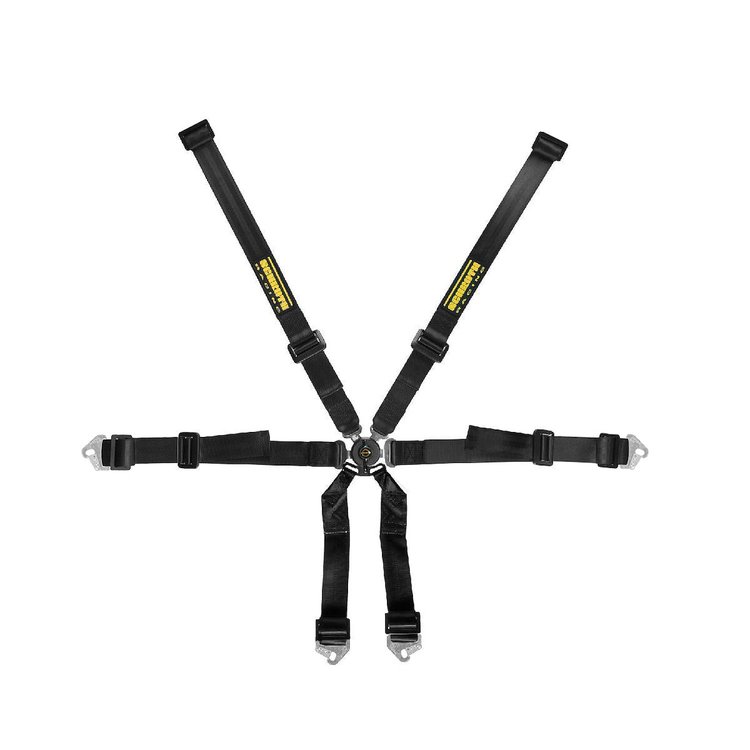 SR 94570A-0-31 Clubman 2x2 Harness, 2 in. Width [Black]