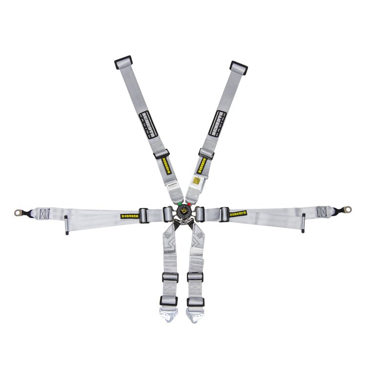 SR 94700US-9-31 Porsche GT3 Profi 2x2 Harness, 2 in. Width [Silver]