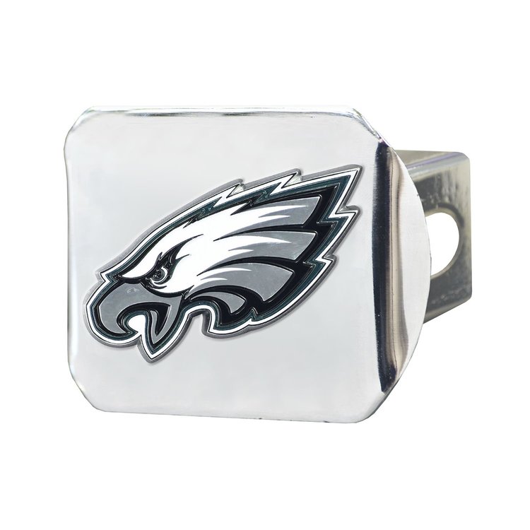 22600 Hitch Cover w/ 3D Color Emblem, Philadelphia Eagles [Green]