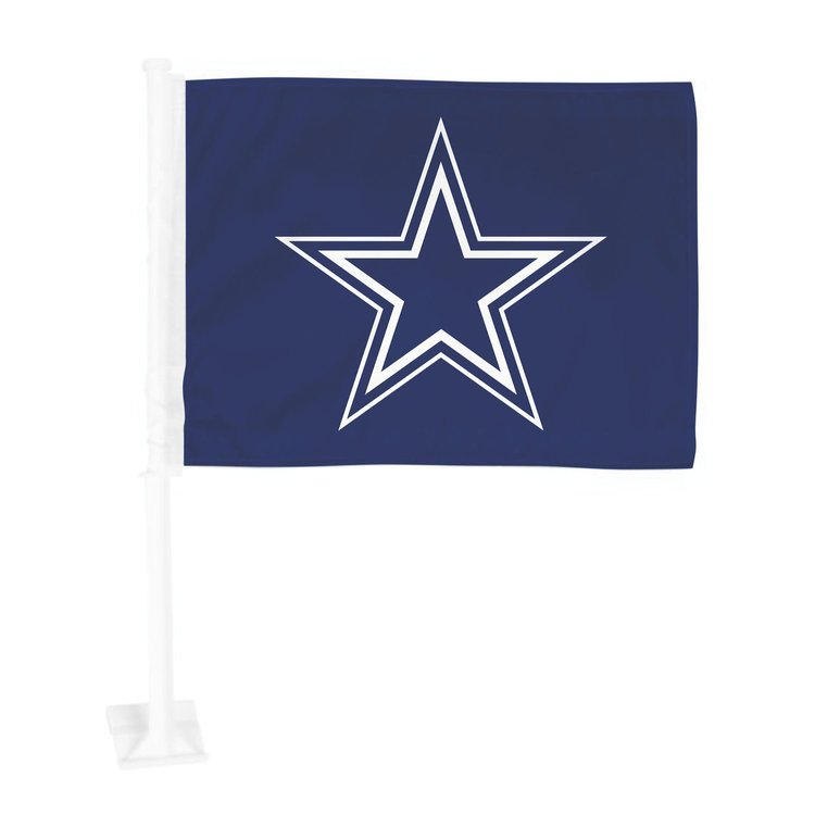25482 Car Flag, 11 in. x 14 in., Dallas Cowboys [Blue]