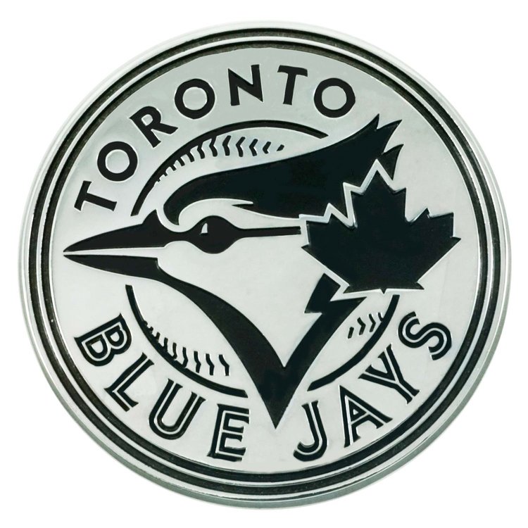 26747 3D Metal Emblem, Toronto Blue Jays [Chrome]