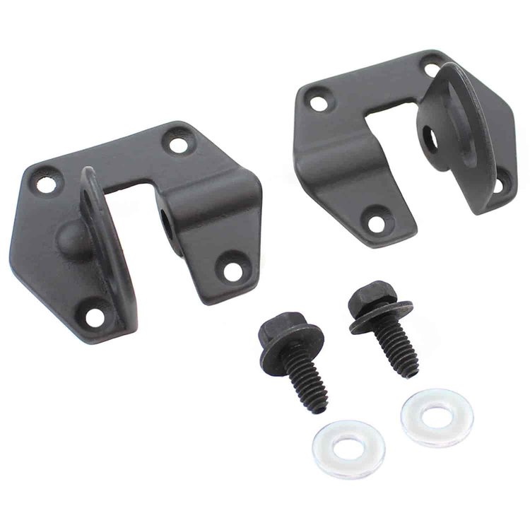 Rear Spoiler Wing to Stanchion Attachment Brackets 1971-76 Mopar