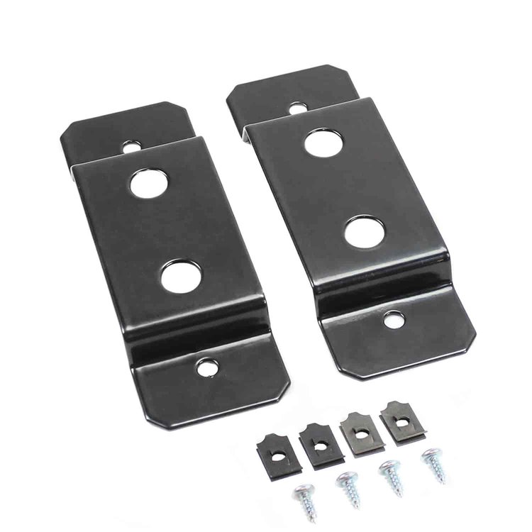 Wing Spoiler Reinforcement Brackets and Hardware 1971-74 Mopar B-Body