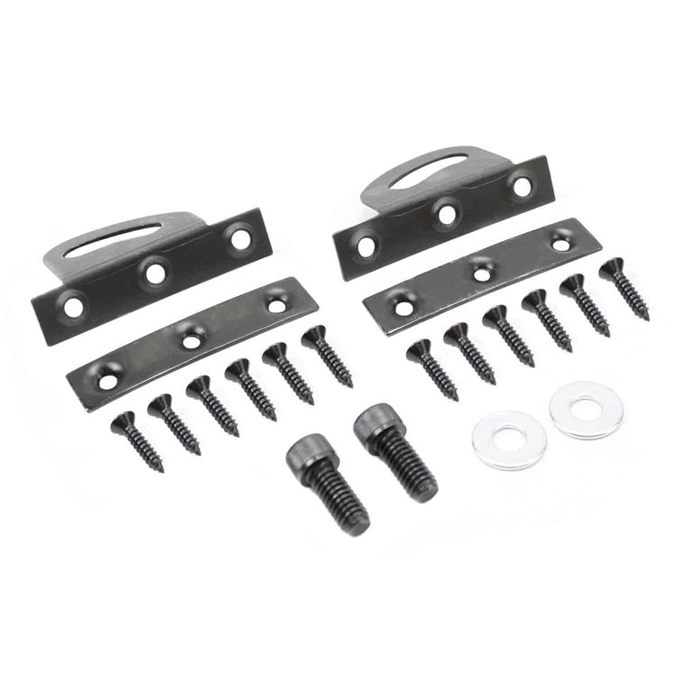 Rear Spoiler Wing to Stanchion Attachment Brackets 1968-76 Mopar