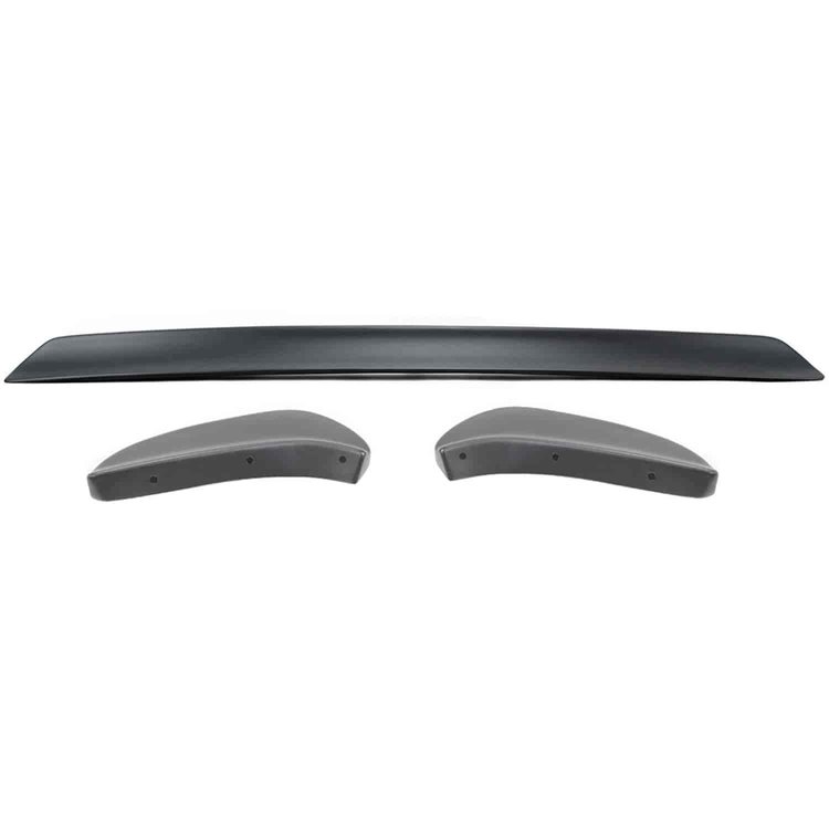70-74 AAR Cuda Front / Rear Spoiler Package GC110 + FP150B Organosol Black