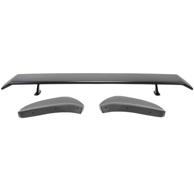 70-74 Barracuda Front / Rear Spoiler Package GC110 + FP603B Organosol Black