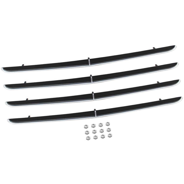 67 Coronet R/T Hood Scoop Trim Bezels 4 Piece Set