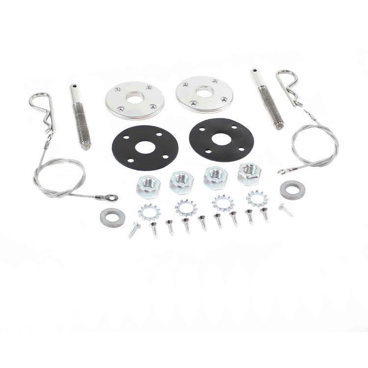 69-74 Steel Hood 18 Hood Pin Kit