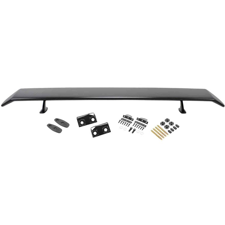 70 Mustang SportsRoof Rear Wing Spoiler Complete Kit Organosol Black