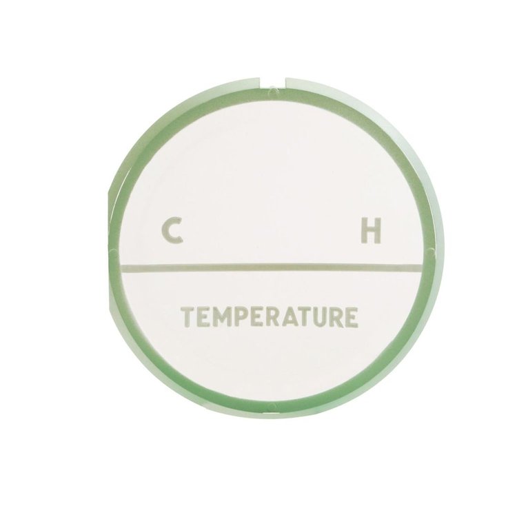 Temperature Gauge Face 1957 Full Size Chevy