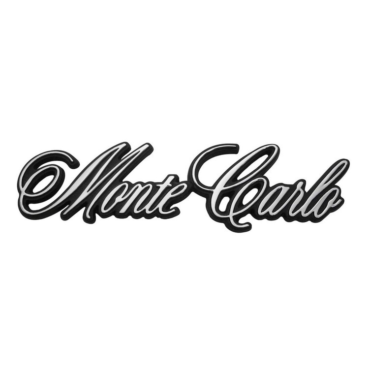 Rear Emblem 1970-71 Chevy Monte Carlo