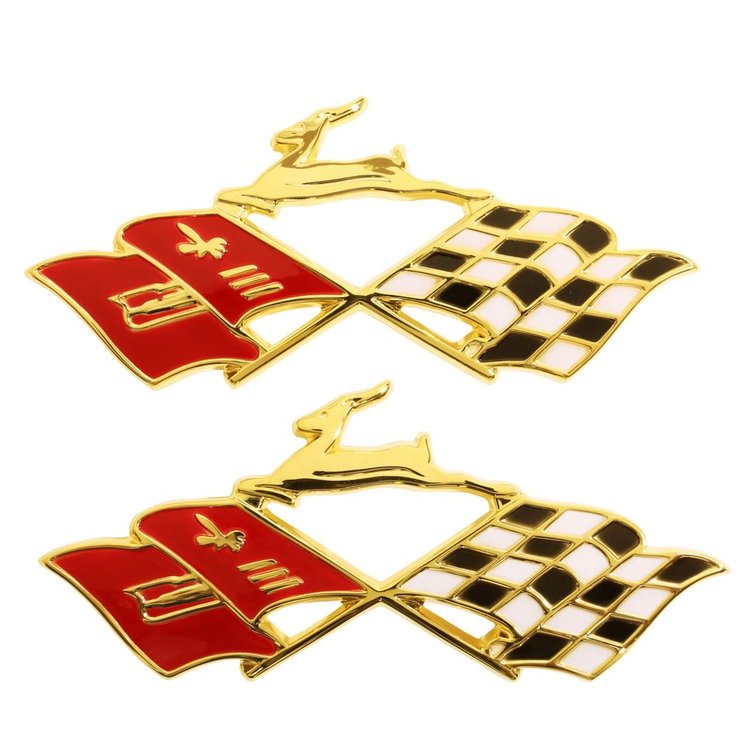 Rear Quarter Panel Emblem 1959 Chevy Impala