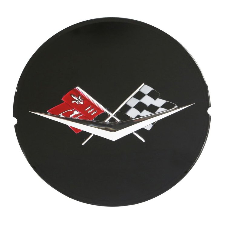 Wheel Spinner Emblem 1959-60 Full Size Chevy