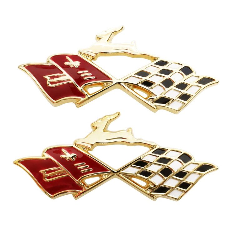 Rear Quarter Panel Emblem 1960 Chevy Impala