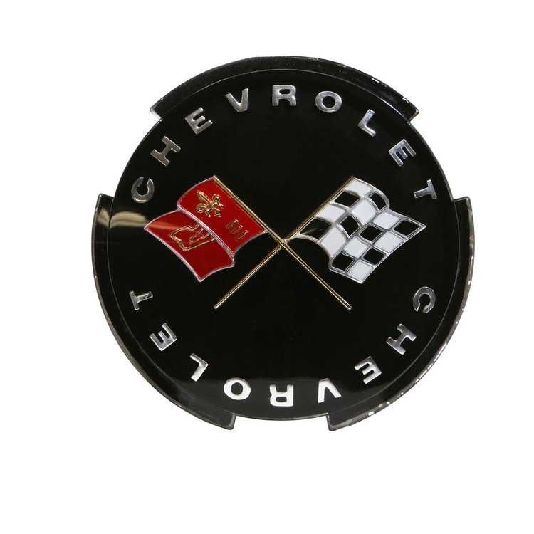 Wheel Cover Emblem 1961 Full Size Chevy