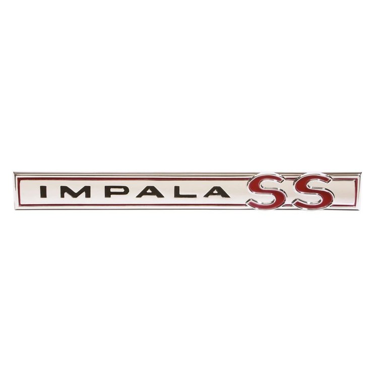 2356 Trunk Lid Emblem 1964 Chevy Impala SS