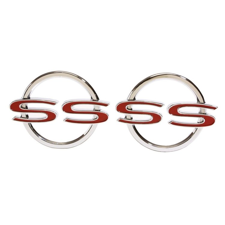 2360 Rear Quarter Panel Emblem 1964 Chevy Impala SS