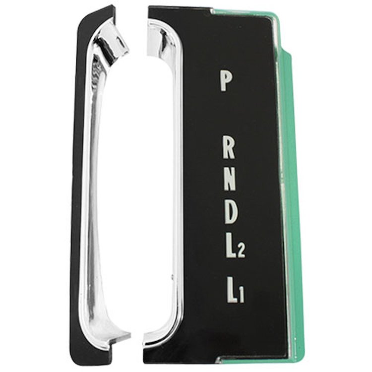 2443 Turbo-Hydramatic Console Shift Indicator Plate for 1965 Chevy SS Optioned Cars