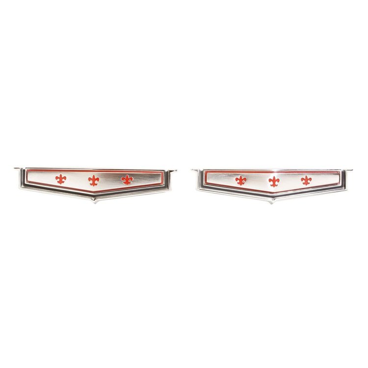 2475 Rear Roof Panel Emblem 1965-66 Chevy Caprice