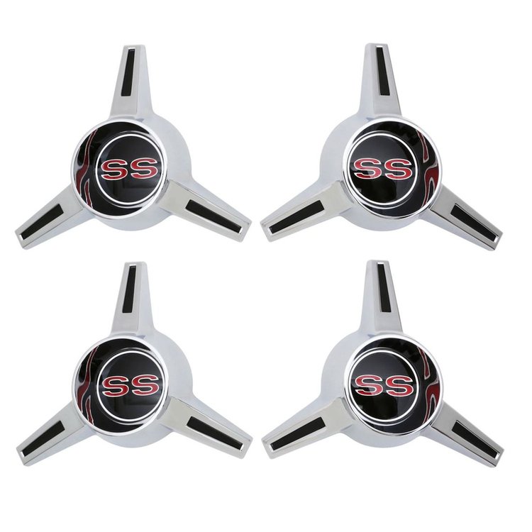 2481 Wheel Cover Spinner Set 1965-66 Chevy Impala
