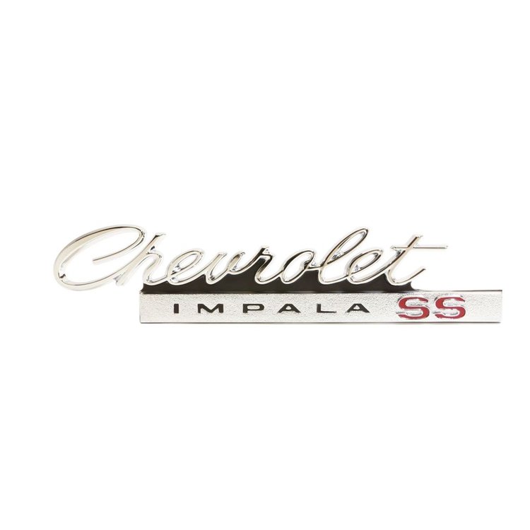 2569 Trunk Emblem 1966 Chevy Impala SS