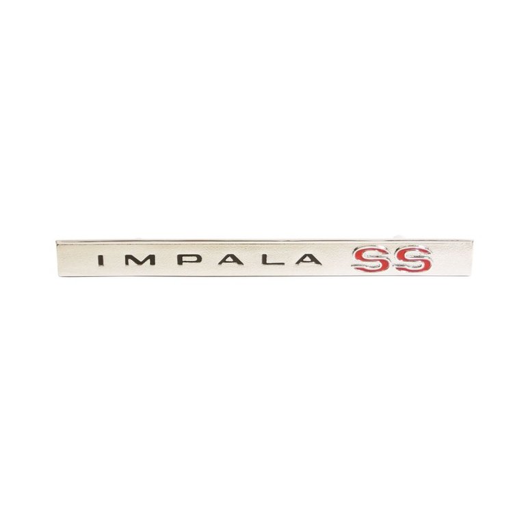 2590 Glove Box Door Emblem 1966 Chevy Impala SS