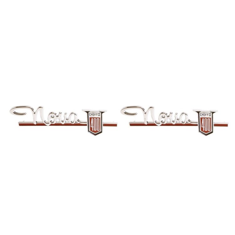 3015 Rear Quarter Panel Emblem 1962 Chevy II