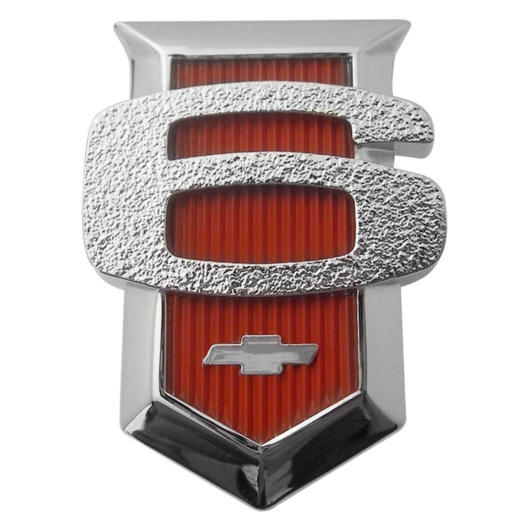 3018 Front Fender Emblem 1962-64 Chevy II & Nova