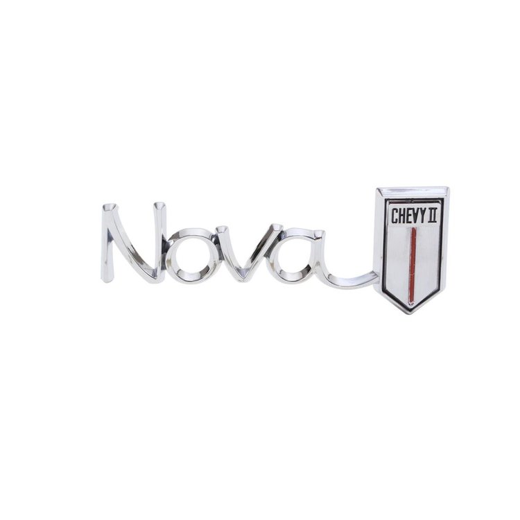 3039 Glove Box Door Emblem 1966 Chevy Nova