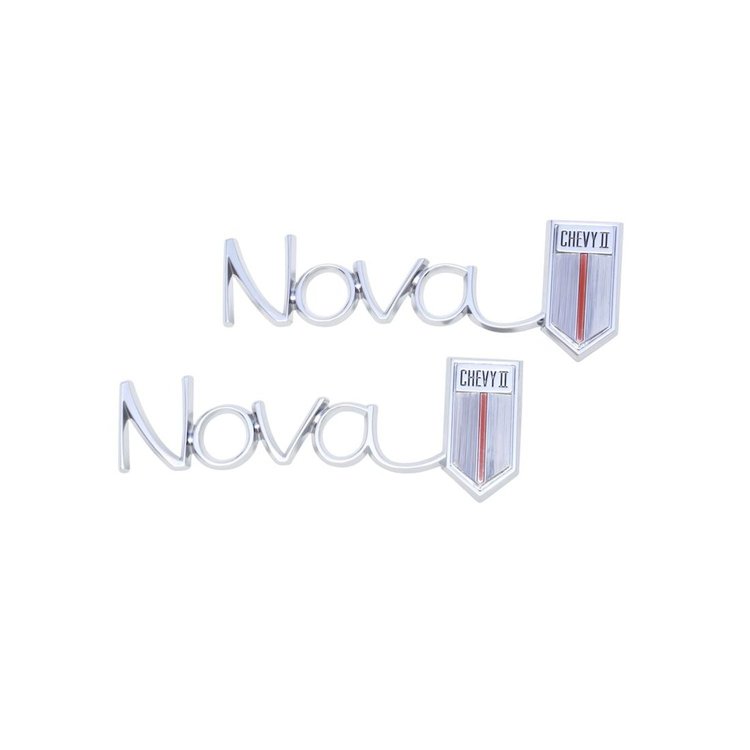 3040 Rear Quarter Panel Emblem 1966-67 Chevy Nova