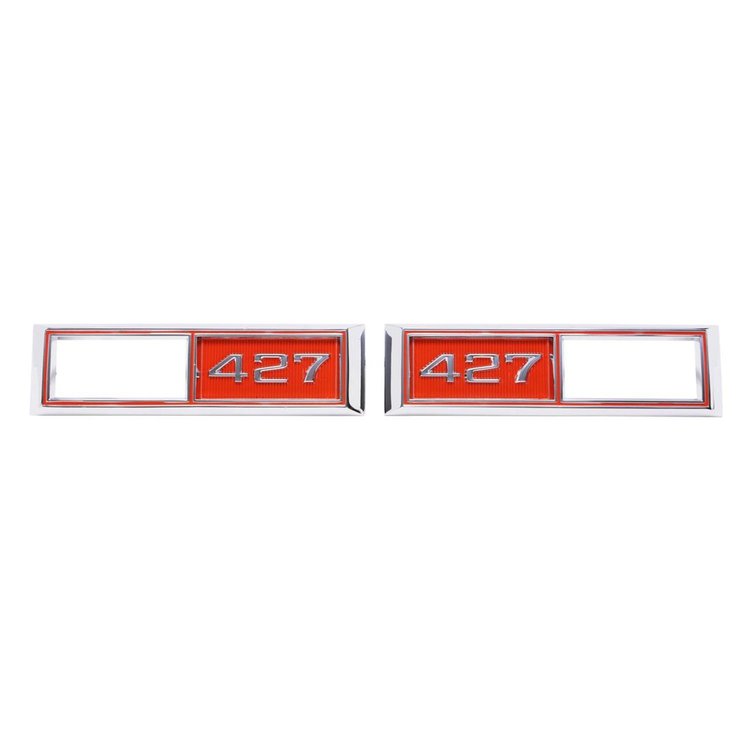 4524A Front Marker Light Bezel 1968 Full Size Chevy & Nova