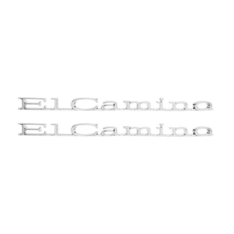 4837 Rear Quarter Panel Emblem 1967 Chevy El Camino