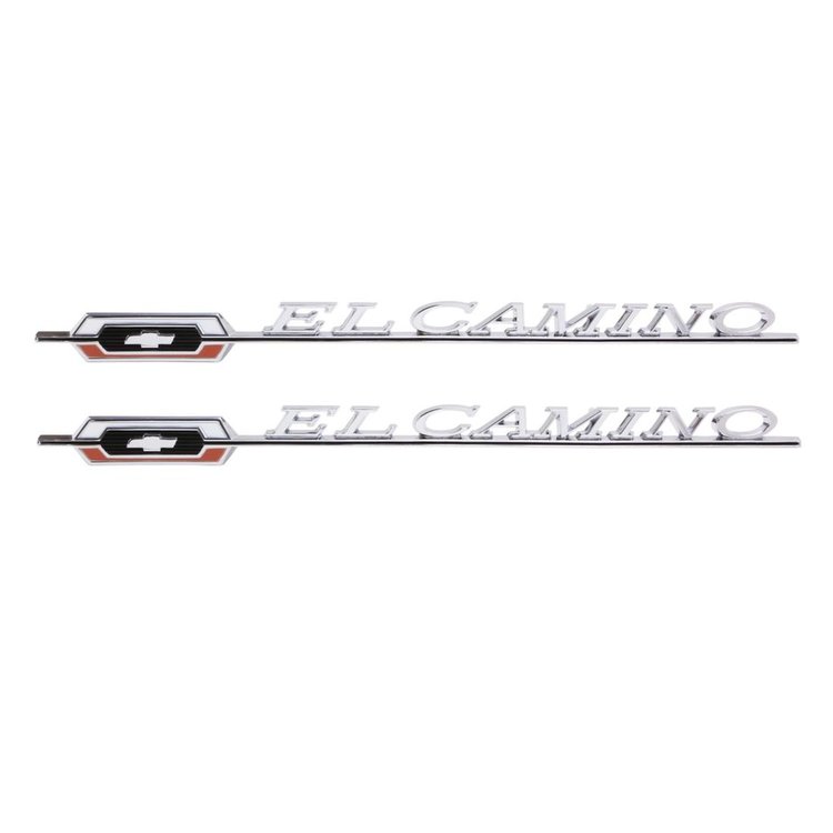 4841 Rear Quarter Panel Emblem 1966 Chevy El Camino